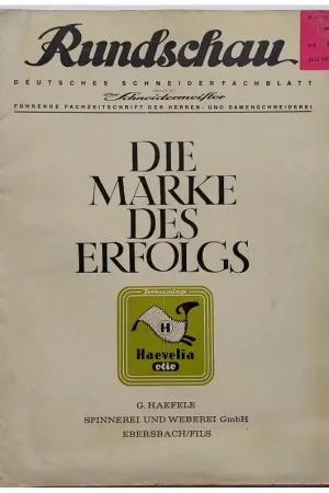 Tijdschrift: Rundschau juli 1965 Fabrieksprijs