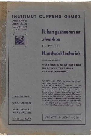 Boek: Ik kan garneeren en afwerken Speciale Aanbieding