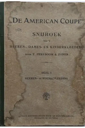 Boek: De American Coupe Snijboek Beperkt Aanbod