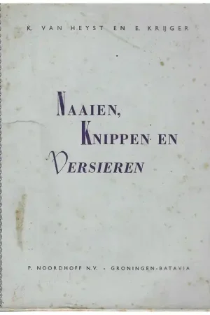 Betrouwbaar Boek: Naaien-, knippen en versieren