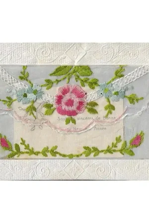 Gratis Retour Oude kaart Bonne Année (10)