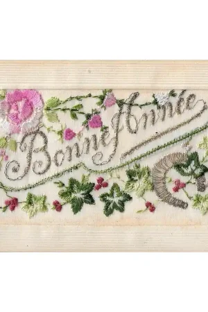 Direct Beschikbaar Oude kaart Bonne Année (6)