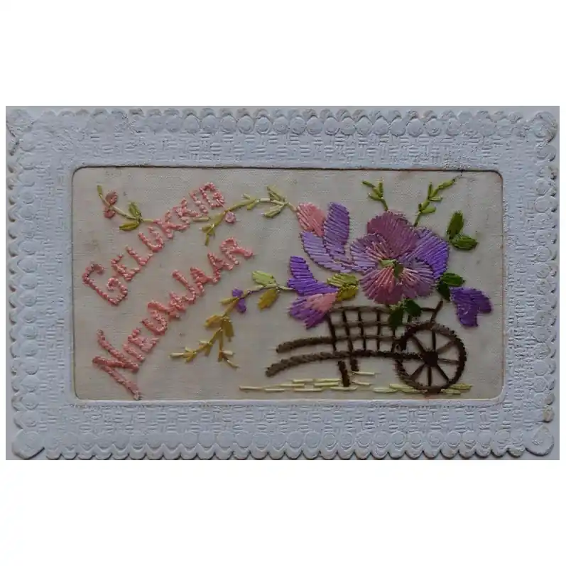 Speciale Aanbieding Oude kaart Gelukkig Nieuwjaar (4)