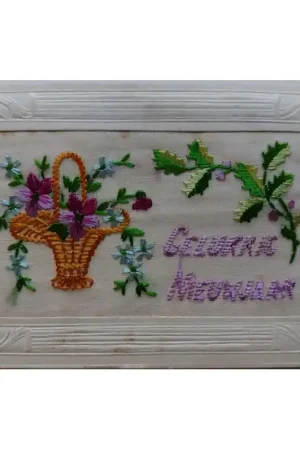 Oude kaart Gelukkig Nieuwjaar (1) Speciale Aanbieding