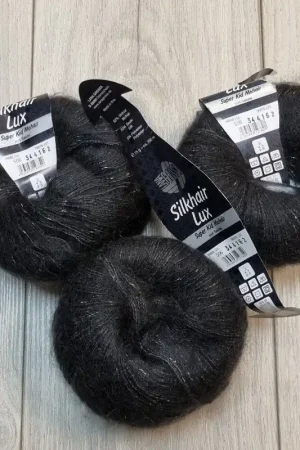 Aanbieding 6 bollen Silkhair Lux antraciet Gratis Retour