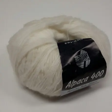 Alpaca 400 Kleurnummer 0001 Premium
