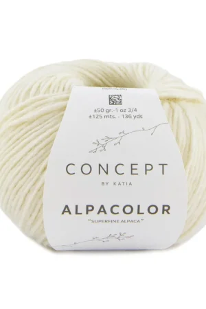 Alpacolor Kleurnummer 1 - Ecru Shop Nu