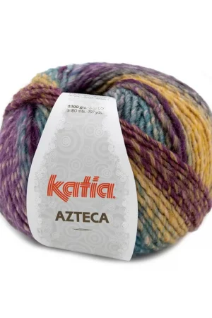 Azteca Kleurnummer 7873 - Kaki-Camel-Lila Gecertificeerd